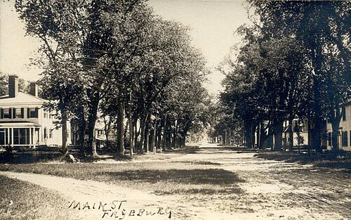 شارع رئيسي حوالي عام 1910