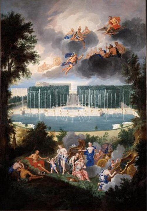 "حوض نبتون" بقلم جان كوتيل، كاليفورنيا. 1693