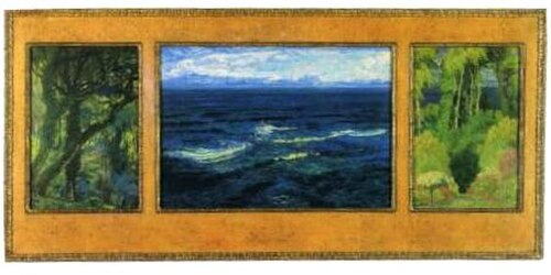 Meereslandschaft Triptychon (ثلاثية المناظر الطبيعية لشاطئ البحر) (قبل عام 1910)