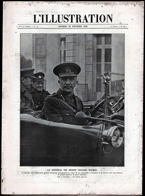 الجنرال هنري ويلسون، (23 فبراير 1918)