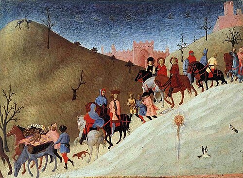 ساسيتا، رحلة المجوس، حوالي 1432-1436