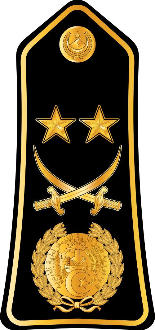 Général Major (العربية: لواء، بالحروف اللاتينية: ليوا) (القوات البرية الجزائرية)