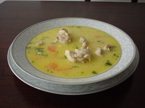 شوربة الدجاج الصربية