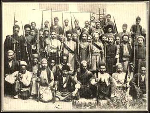 الدستوريون في تبريز، 1911.