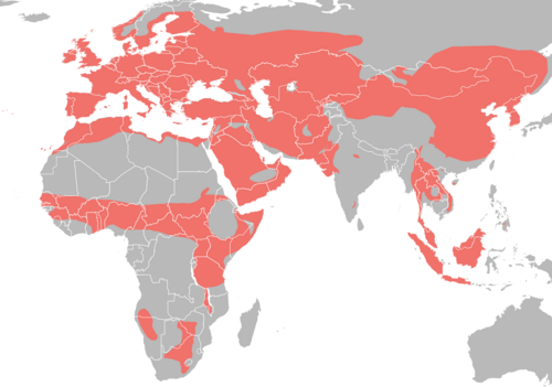 Map of range