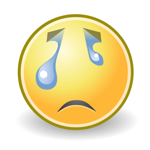 وجه يبكي :'(