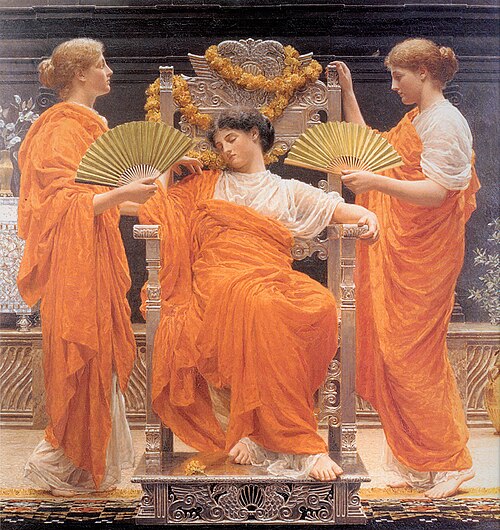 منتصف الصيف، بريشة ألبرت جوزيف مور (1848-1893)