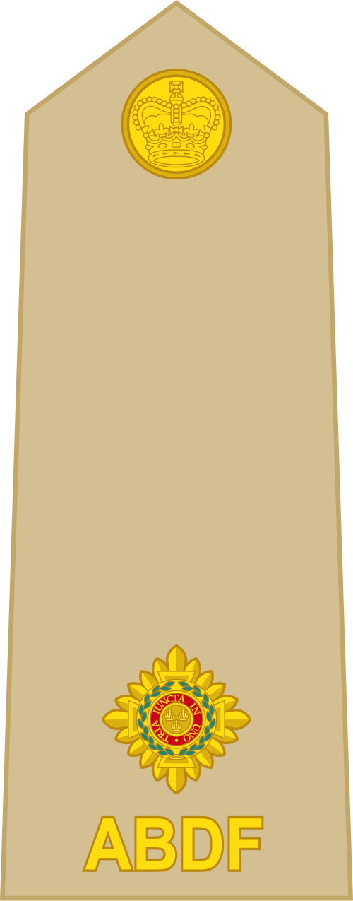 ملازم ثان (فوج أنتيغوا وبربودا)