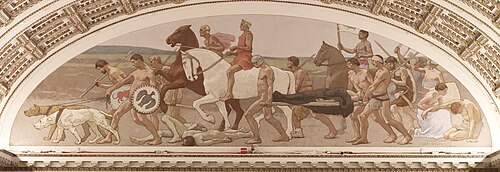 غاري ميلشرز، جدارية الحرب، 1896