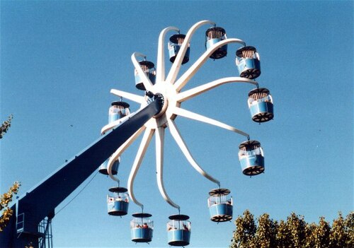 عجلة عملاقة، عجلة مزدوجة من Waagner-Biro/Intamin