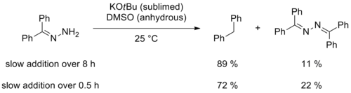 Scheme 15. Azine formation