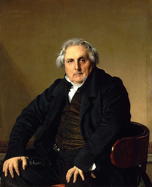 صورة السيد بيرتان (1832)، متحف اللوفر