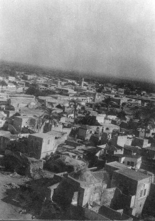 ليدا بعد خمسة أشهر من عملية داني. ديسمبر 1948.