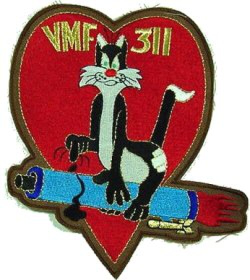 شارة VMF-311 خلال الحرب الكورية