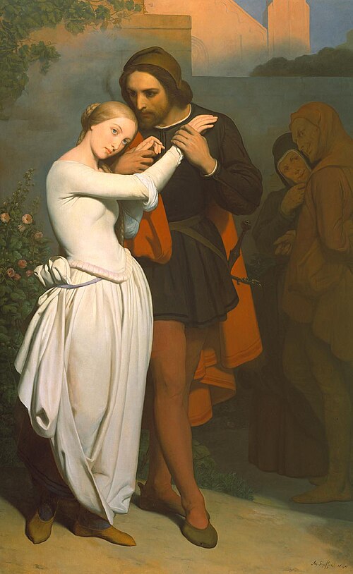 فاوست ومارغريت في الحديقة، 1846