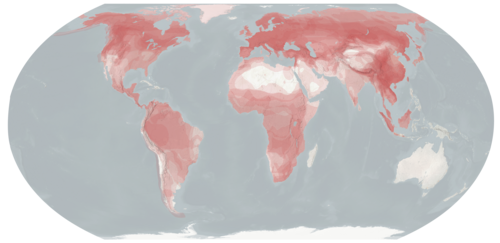 Map of range
