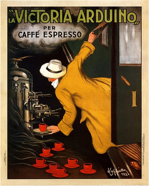 لا فيكتوريا أردوينو (إعلان إسبرسو، 1922)