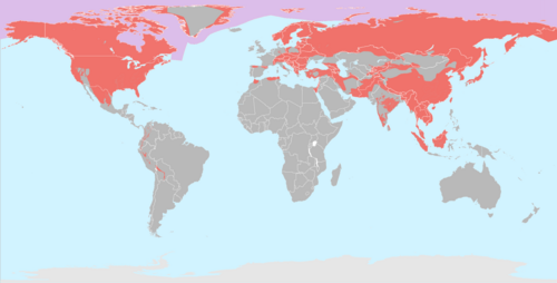 Map of range