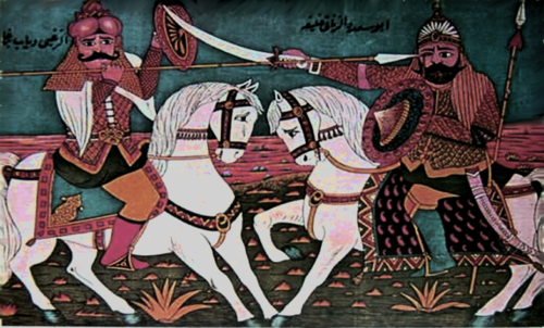 النقش المصري ذياب بن غانم ضد المعز بن باديس