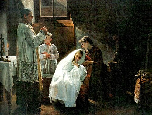 Estudio para Dante Beatriz, 1889 كريستوبال روخاس، مجموعة جاليريا دي آرتي ناسيونال، كاراكاس - فنزويلا