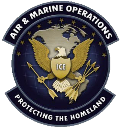 شعار عمليات القوات الجوية والبحرية التابعة لشركة ICE