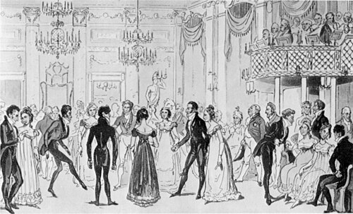 قاعة اجتماعات ألماك، 1805-1825