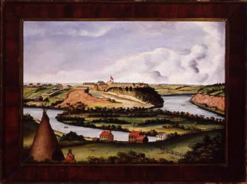 حصن سنيلينج وجزيرة بايك، 1850