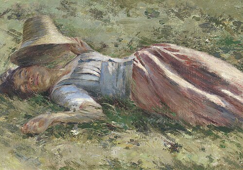 في الشمس (1892)، دراسة عن رفيقته الرومانسية ماري