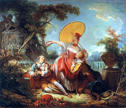 جان أونوريه فراجونارد – المسابقة الموسيقية، 1754-1755