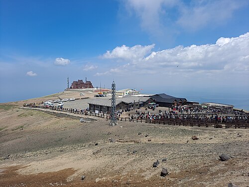 مركز زوار جبل تشانغباي