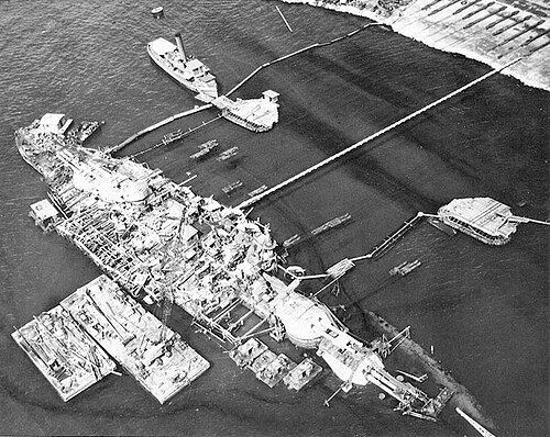 في 20 سبتمبر 1943، استعادت أوكلاهوما وضعها الطبيعي بالكامل، قبل إعادة تعويمها.