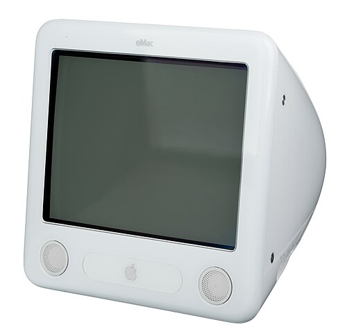 تم إطلاق جهاز eMac في 29 أبريل 2002