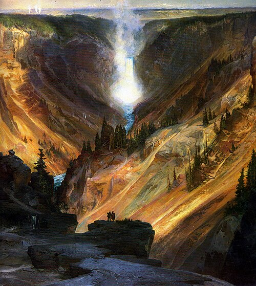 وادي يلوستون، 1872