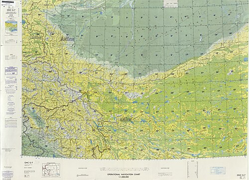 خريطة تشمل بيشان (المُسماة بيشان (P'I-SHAN)) والمنطقة المحيطة بها (DMA، 1980)