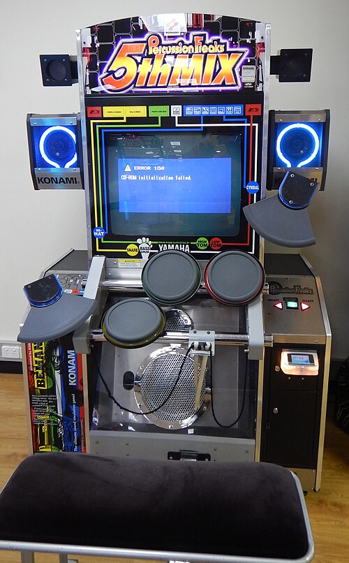 آلة ألعاب PercussionFreaks 5th Mix (DrumMania 5th Mix)