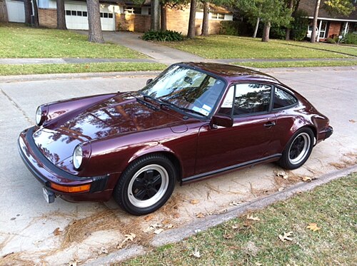 بورش 911 SC موديل 1983، وهو آخر عام لإنتاج طراز SC