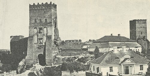 منظر للقلعة حوالي عام 1916