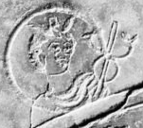 عطارد مع عصا صولجان