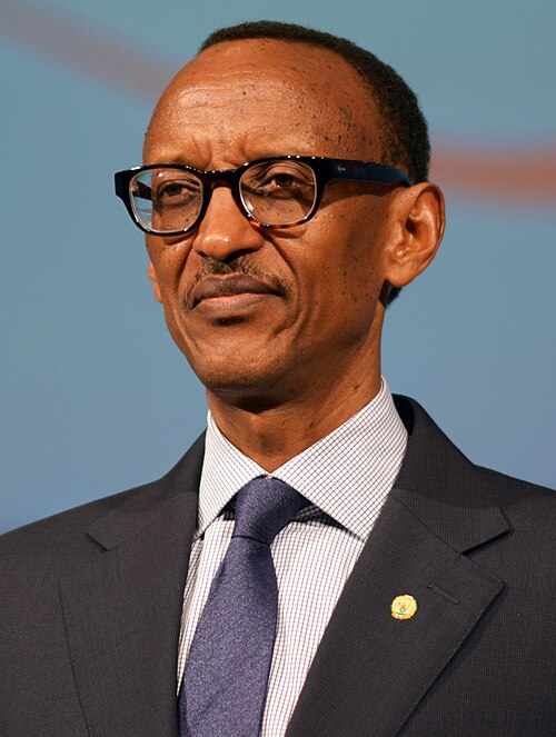 صورة لبول كاغامي، التقطت في بوسان، كوريا الجنوبية، عام 2014
