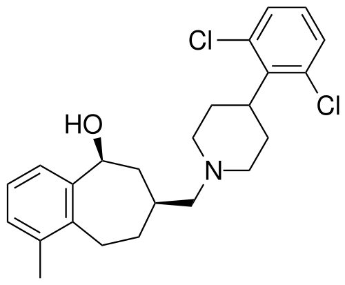 التركيب الكيميائي لـ SB-612111.