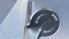 التصميم الثاني المقترح للشرفة السماوية