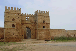 البوابة الرئيسية للقصبة.