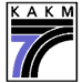 شعار "الخط 7" السابق لشركة KAKM، باللون الموف