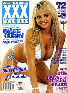 غلاف مجلة Adam Film World Guide، يوليو 2008