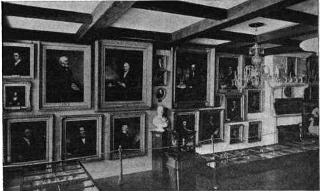 غرفة بيبودي البحرية، حوالي عام 1920