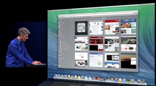 كريج فيديريغي يستعرض واجهة متصفح سفاري 7 في مؤتمر WWDC 2013
