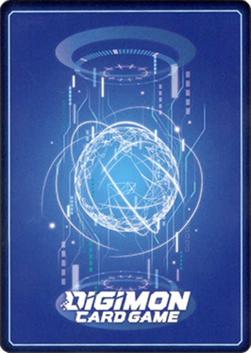 ظهر بطاقة لعبة Digimon CCG من عام 2003، وهي أحدث نسخة من لعبة CCG.
