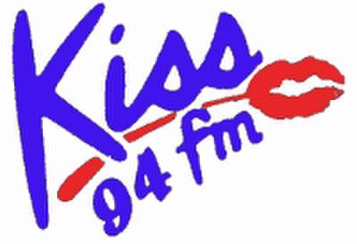 شعار محطة Kiss FM من عام 1985 إلى عام 1989