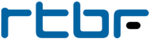 الشعار السادس والسابق لقناة RTBF من عام 2005 إلى عام 2010.