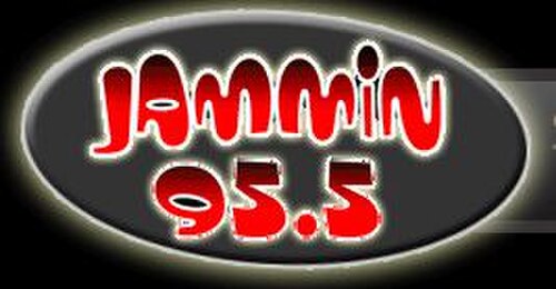 الشعار الأصلي لمحطة Jammin' 95.5 من عام 1999 إلى عام 2008.